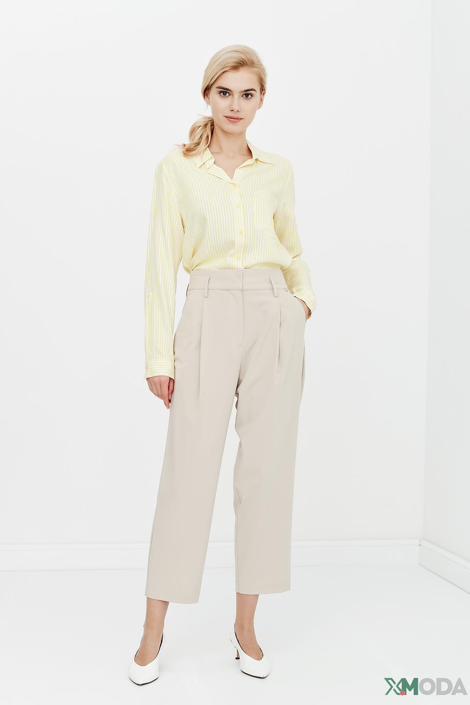 Брюки Rich and Royal бежевые