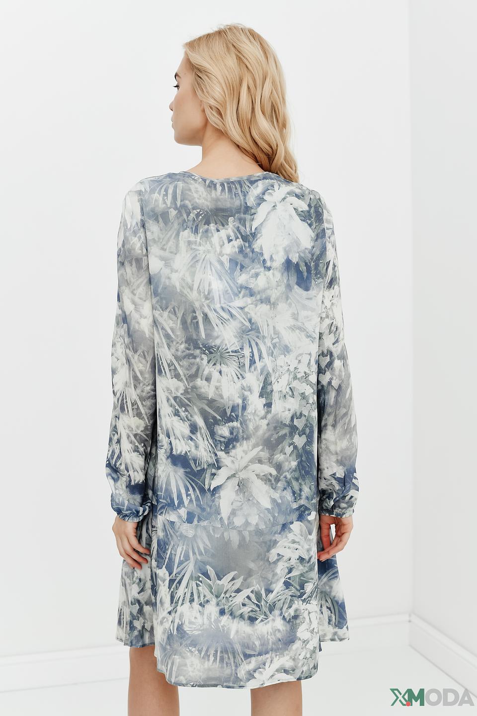 Платье Lecomte с цветочным принтом