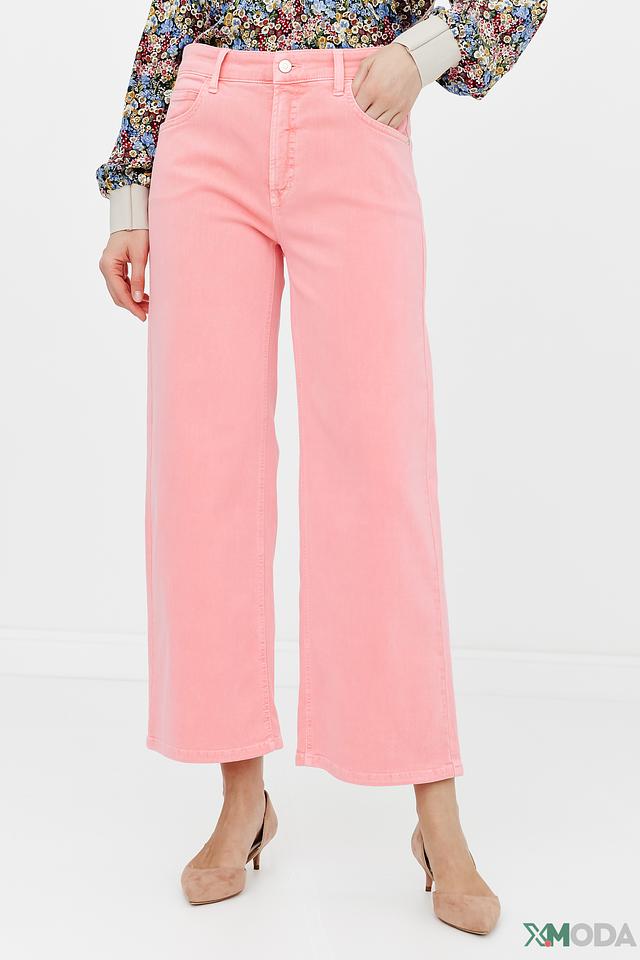 Джинсы Cambio клёш розовые