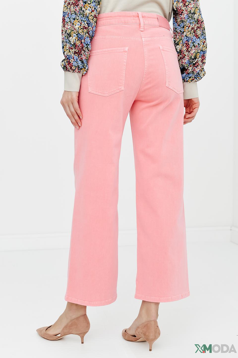 Джинсы Cambio клёш розовые