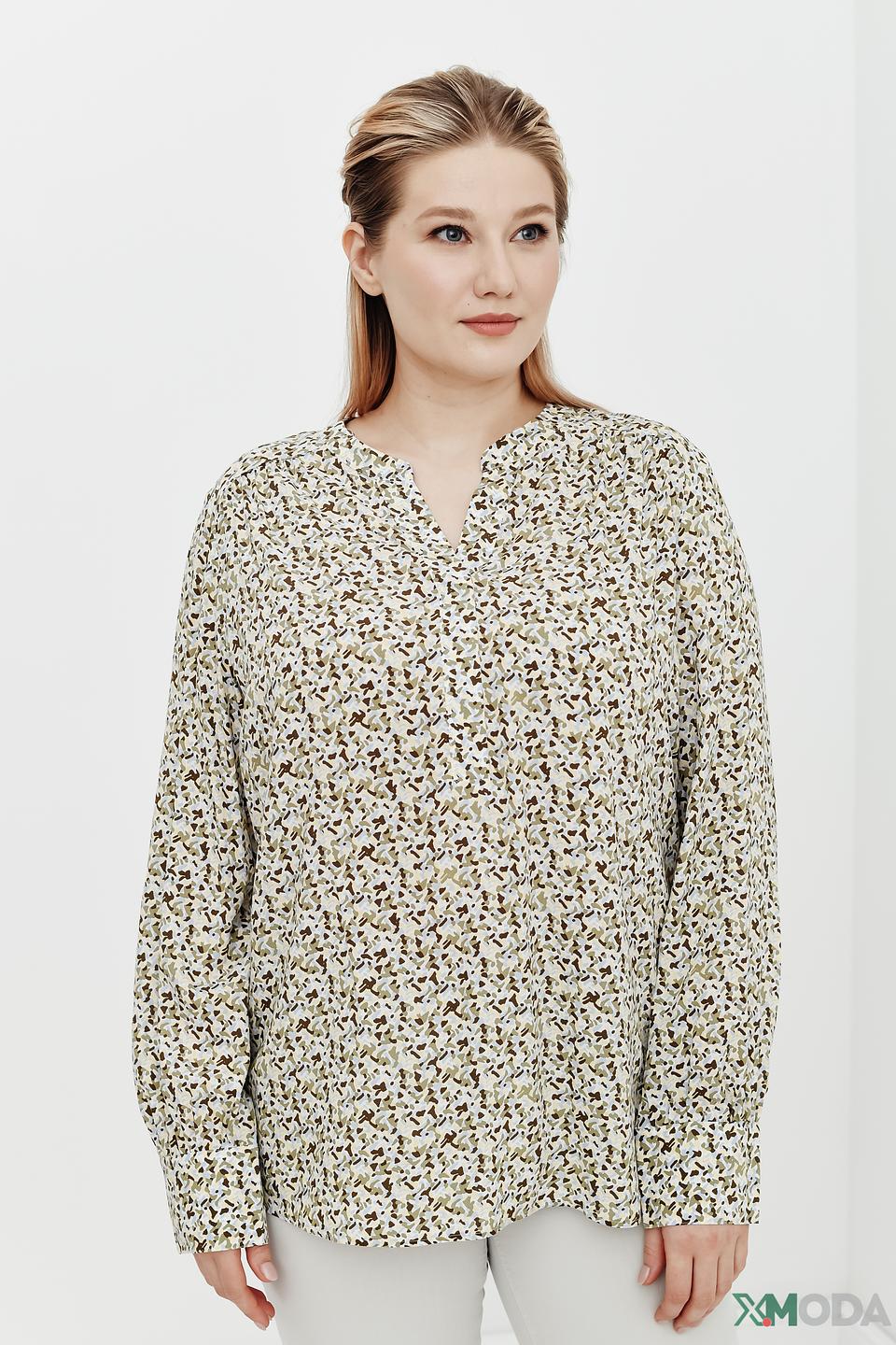 Блуза Gerry Weber с принтом бежевый