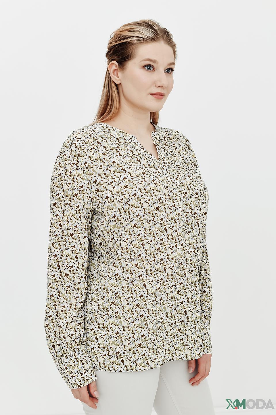 Блуза Gerry Weber с принтом бежевый