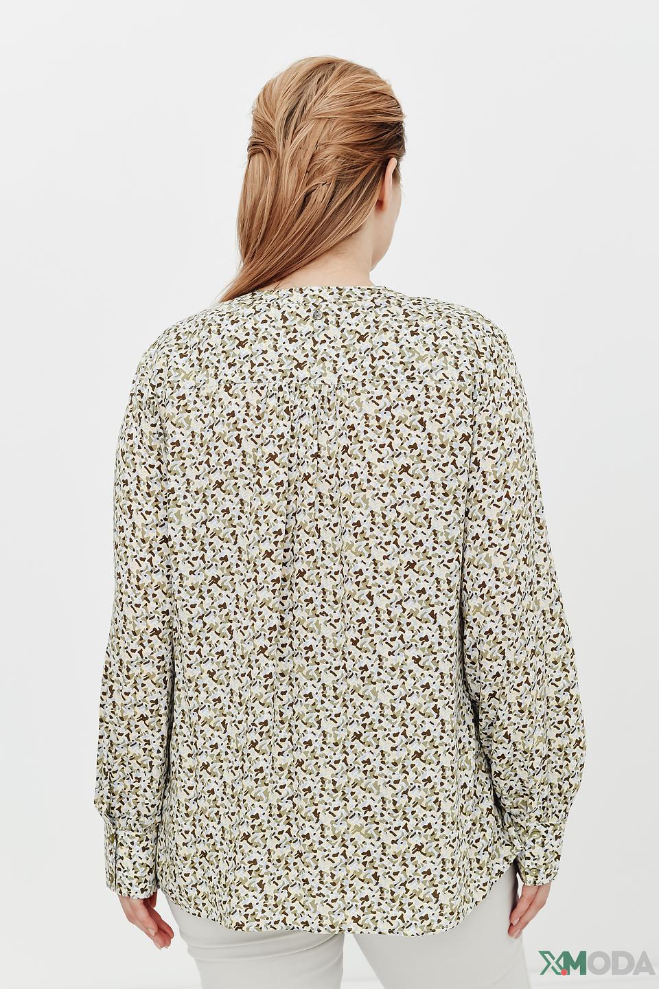 Блуза Gerry Weber с принтом бежевый