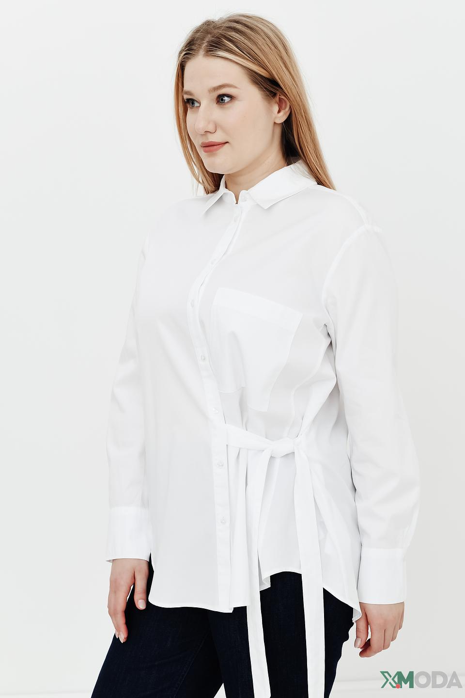 Рубашка Gerry Weber EDITION белая с завязкой