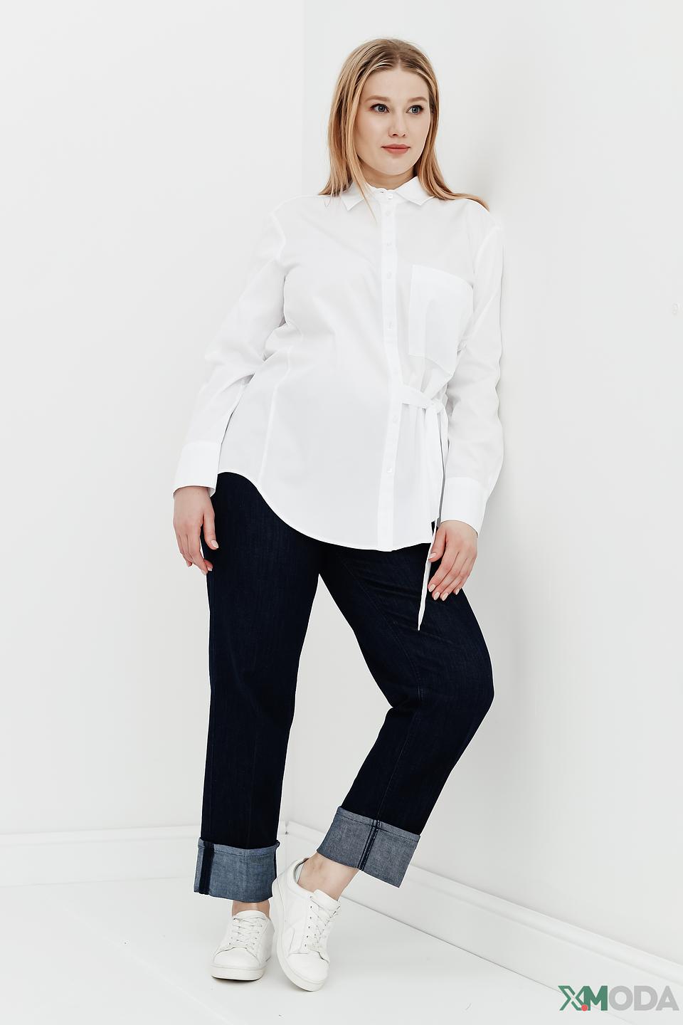 Рубашка Gerry Weber EDITION белая с завязкой