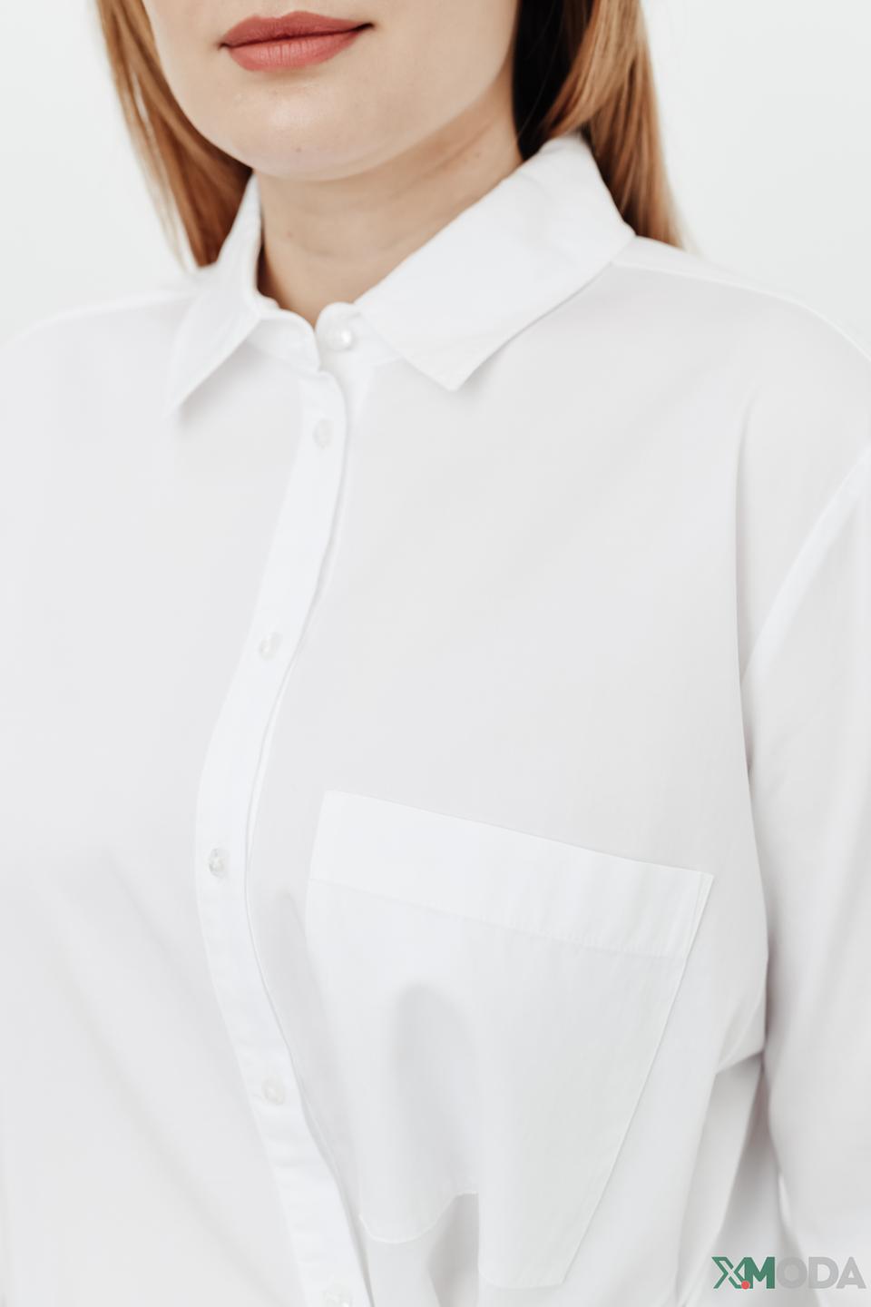 Рубашка Gerry Weber EDITION белая с завязкой