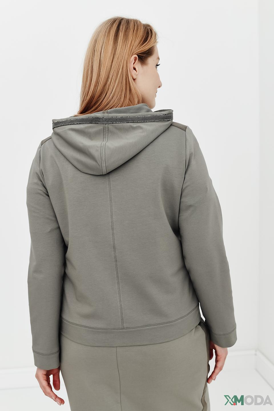 Жакет Thomas Rabe хаки с капюшоном