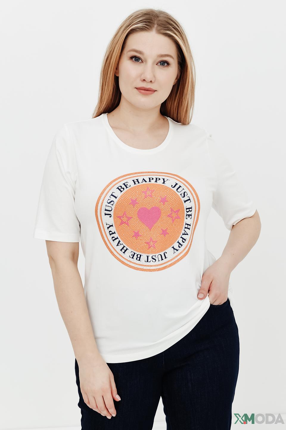 Футболка Via Appia с принтом