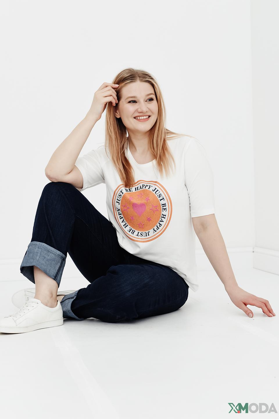 Футболка Via Appia с принтом