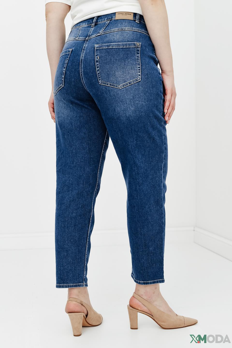 Джинсы Gerry Weber синие с потертостями