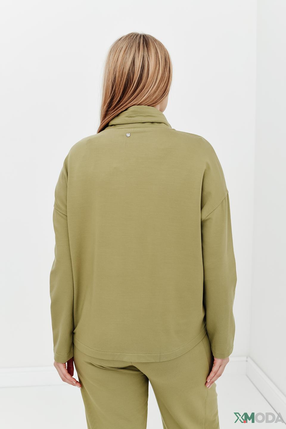 Толстовка Gerry Weber хаки на молнии