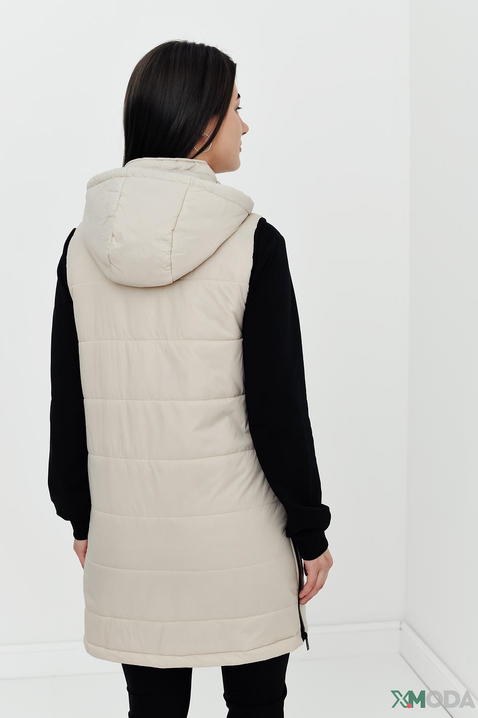 Жилет Via Appia стеганый бежевый