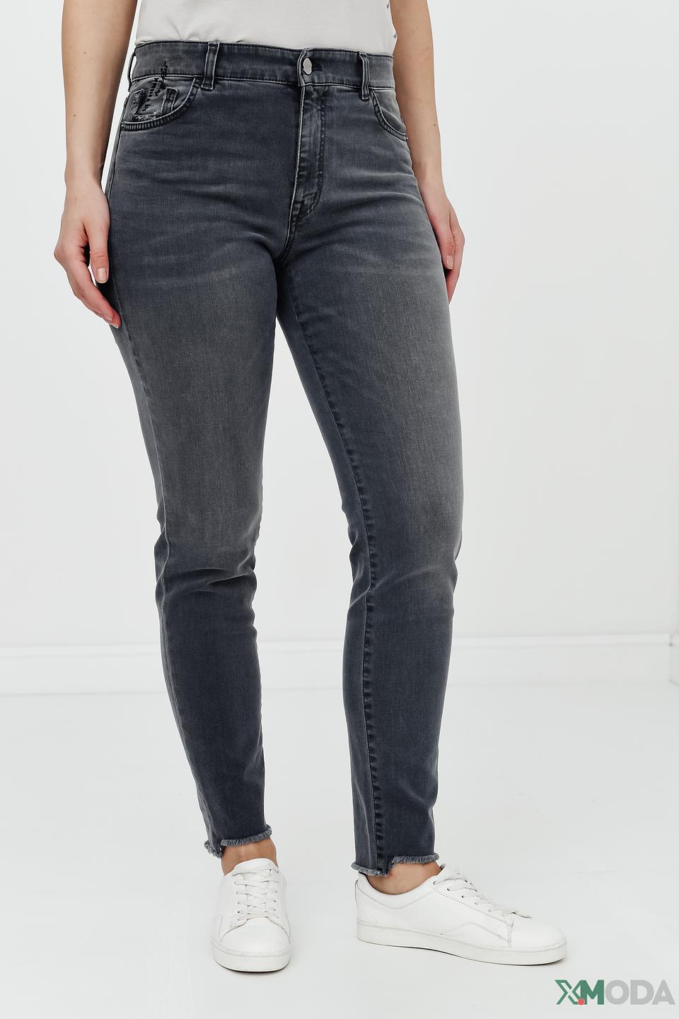 Джинсы Skinny Marc Cain серые