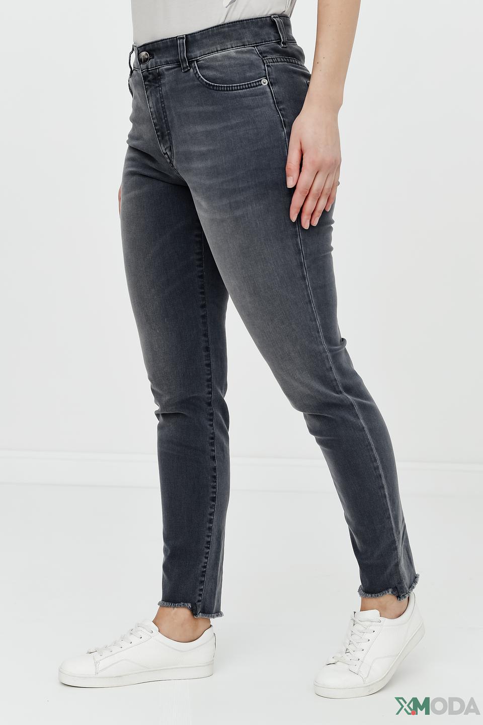 Джинсы Skinny Marc Cain серые