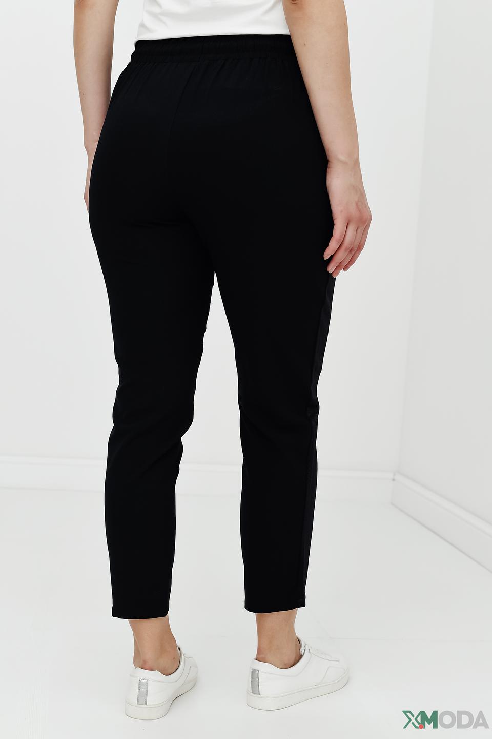 Брюки Liu-Jo чёрные с полосой