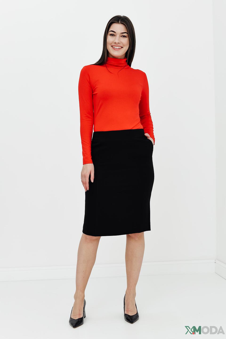 Юбка Pezzo классическая чёрная