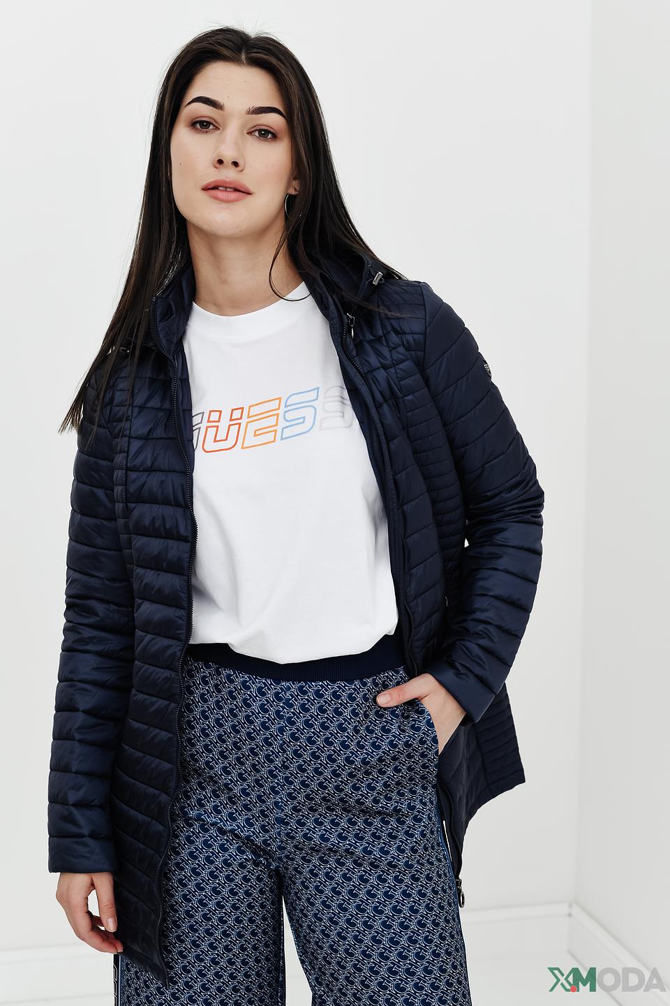 Куртка Bugatti стеганая синяя