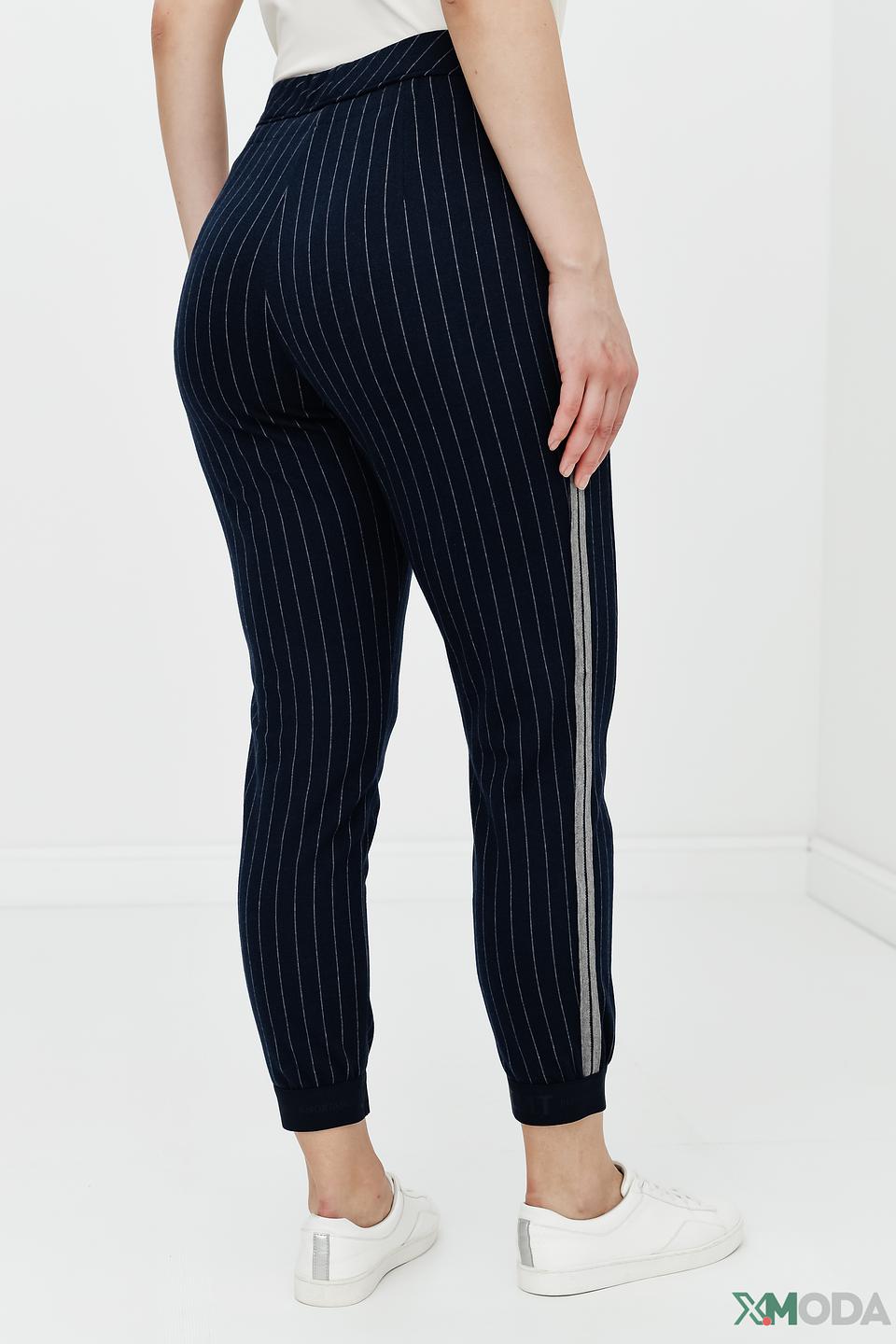 Брюки трикотажные Lecomte в полоску