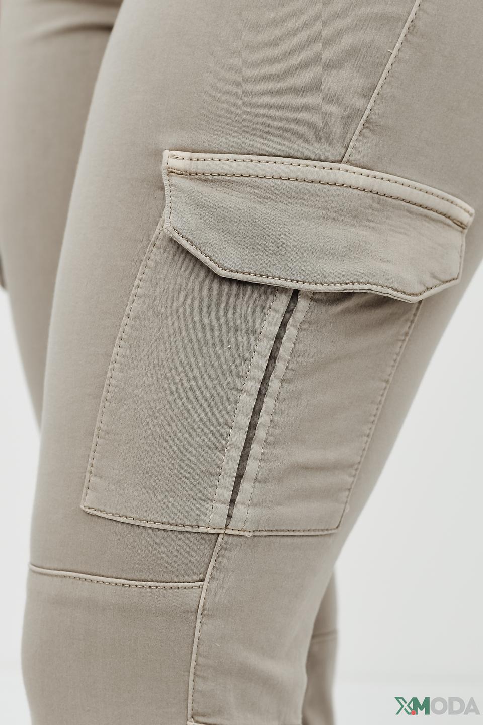 Брюки карго Lecomte бежевые