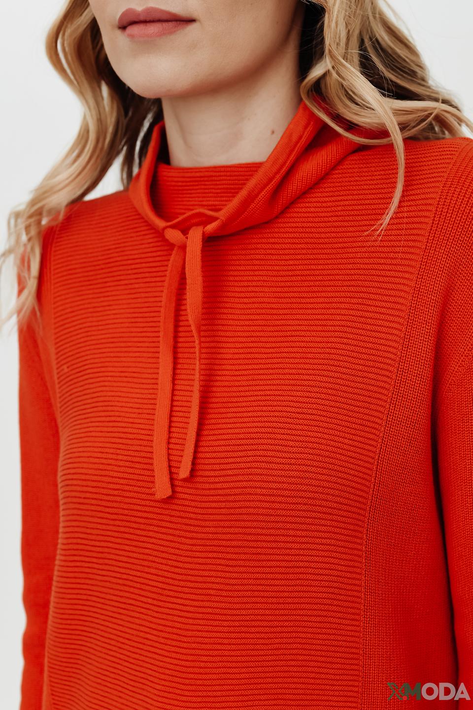 Пуловер Gerry Weber оранжевый с завязками