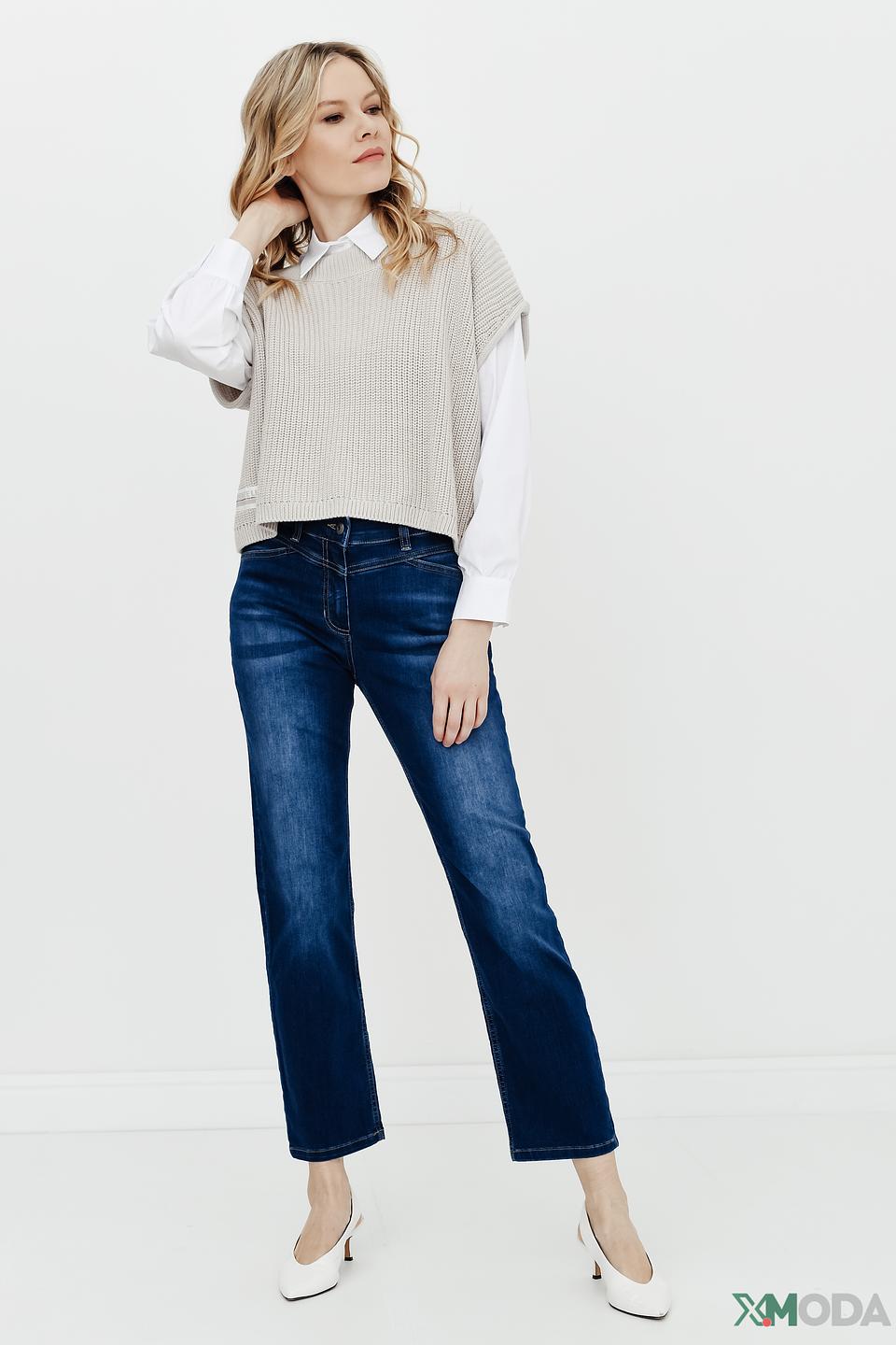 Джинсы Olsen с завышенной талией