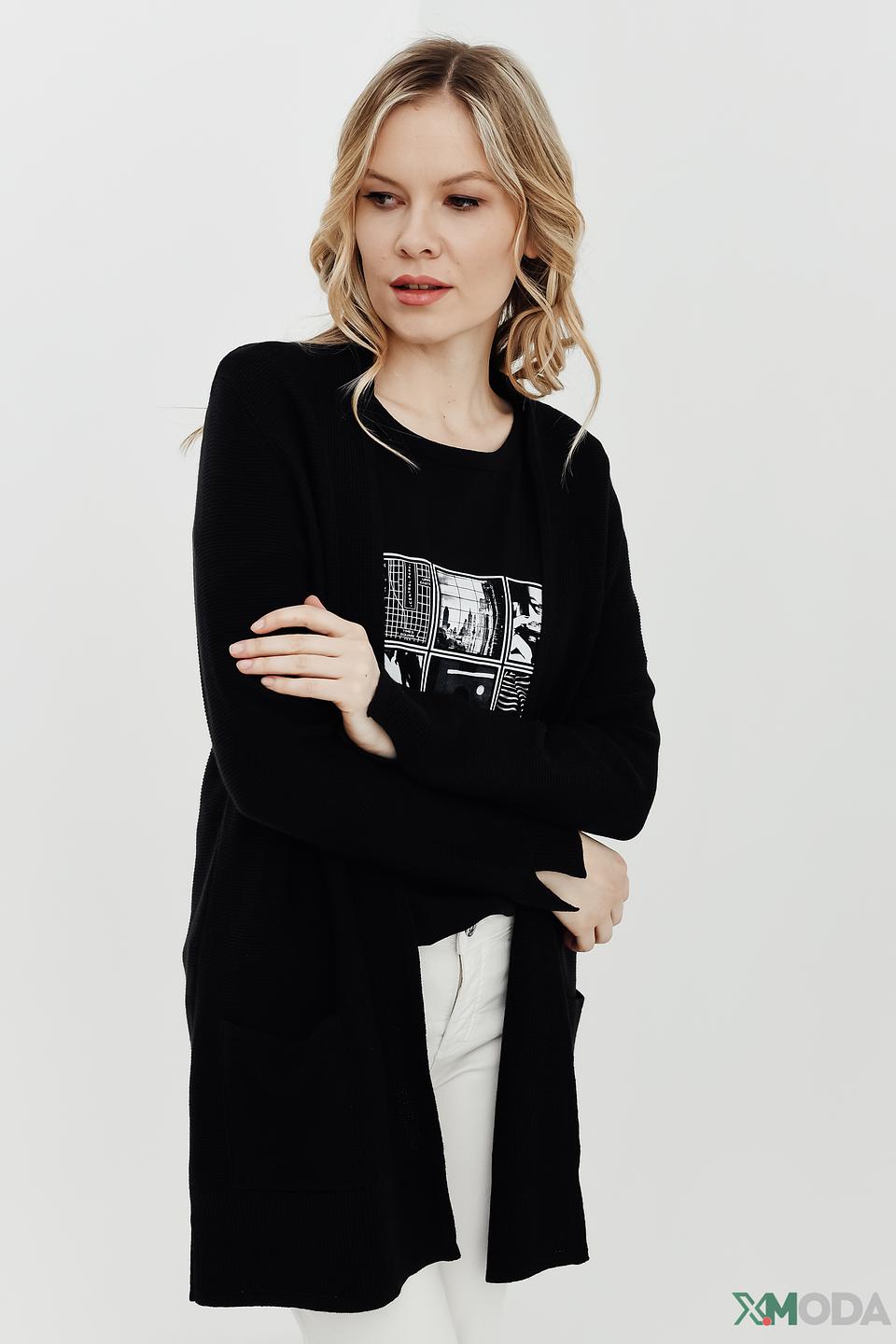 Кардиган Betty Barclay с принтом чёрный