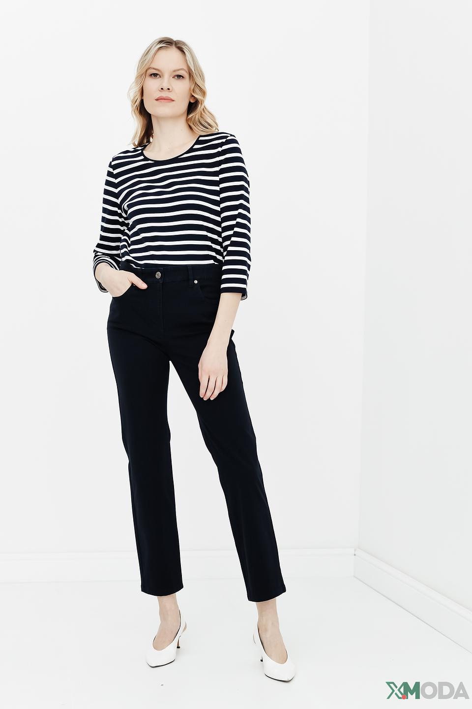 Джинсы Zerres прямые тёмно-синие