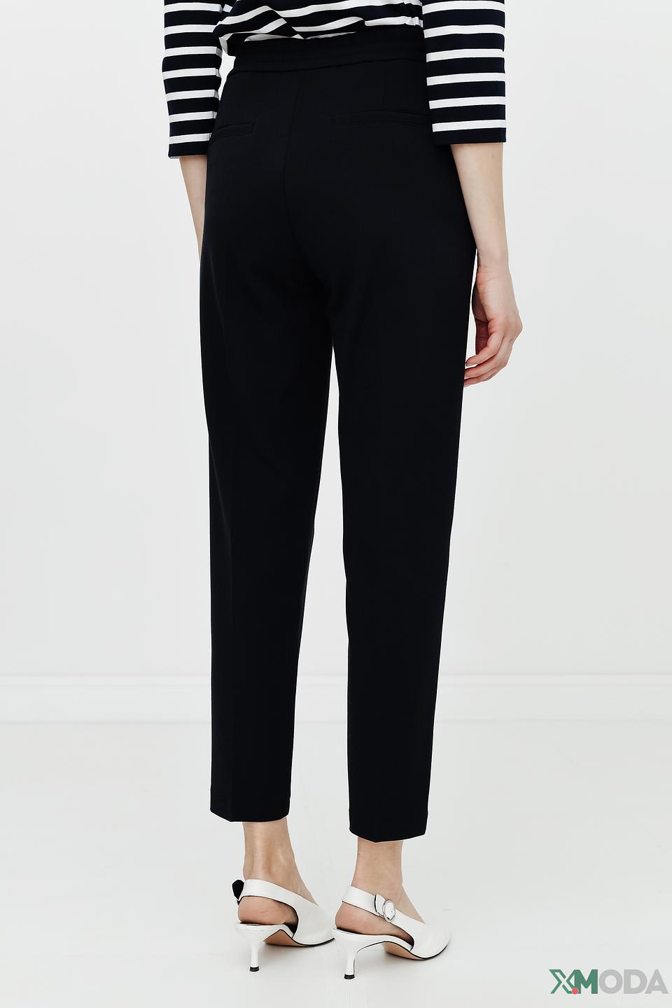 Брюки Cambio чёрные с поясом