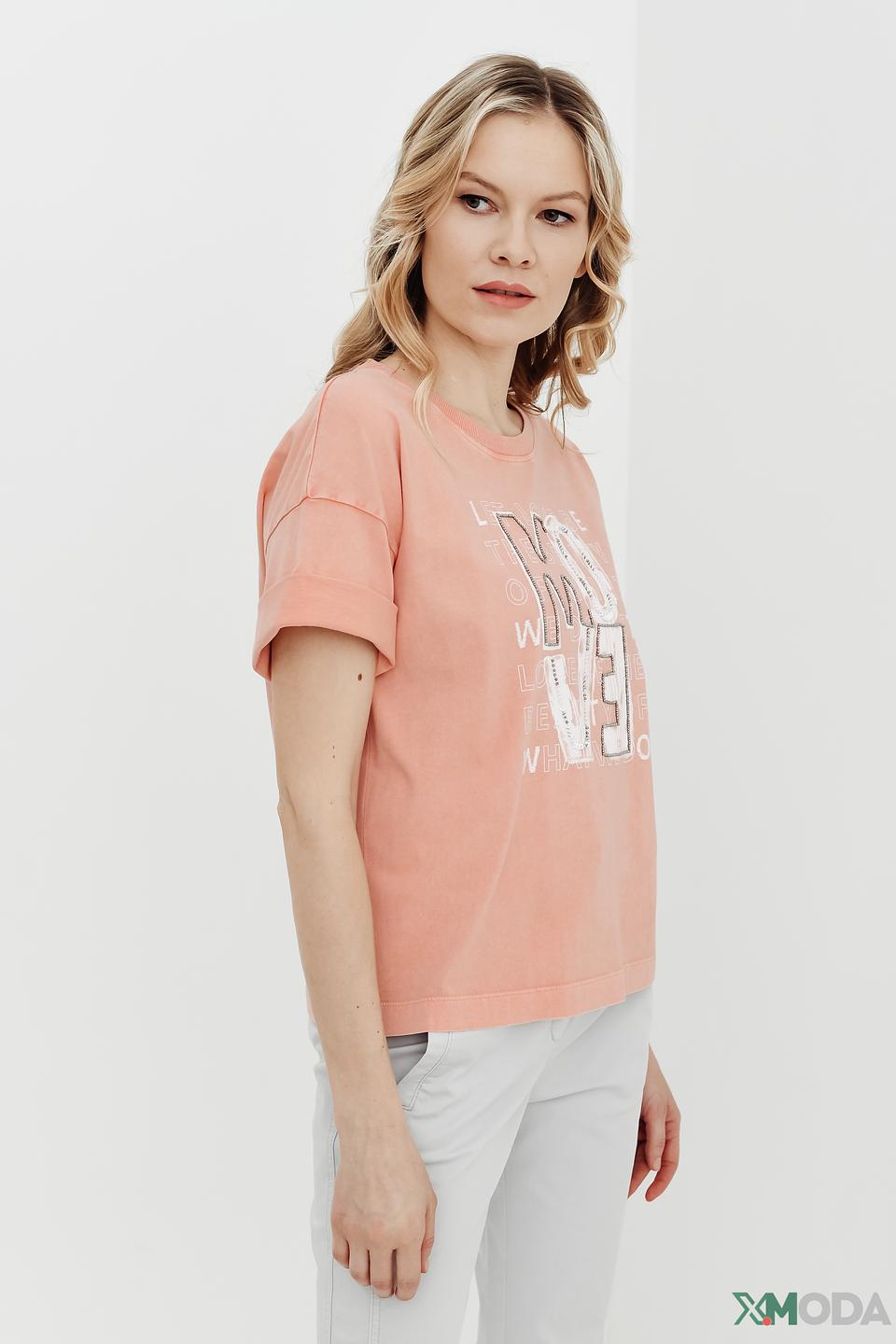 Футболка Marc Cain с принтом ME