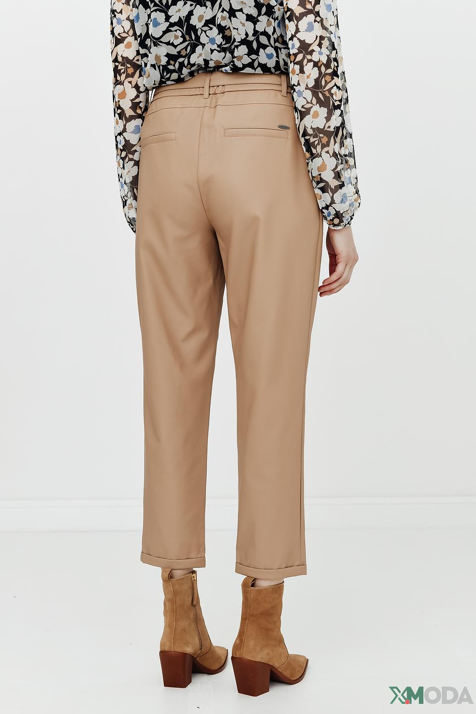 Брюки Betty and Co с поясом бежевые