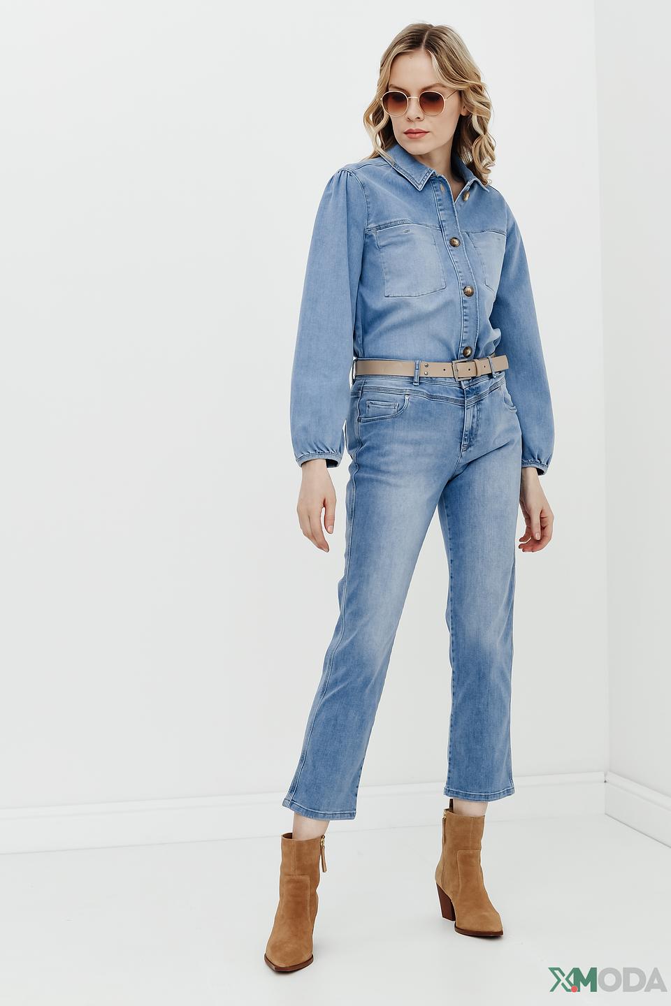 Джинсы Betty and Co голубые прямые