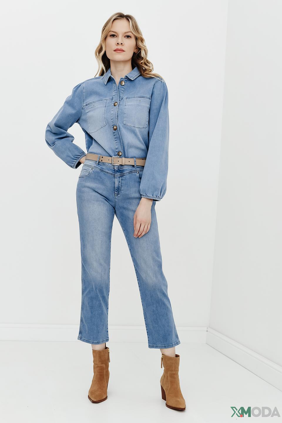 Джинсы Betty and Co голубые прямые