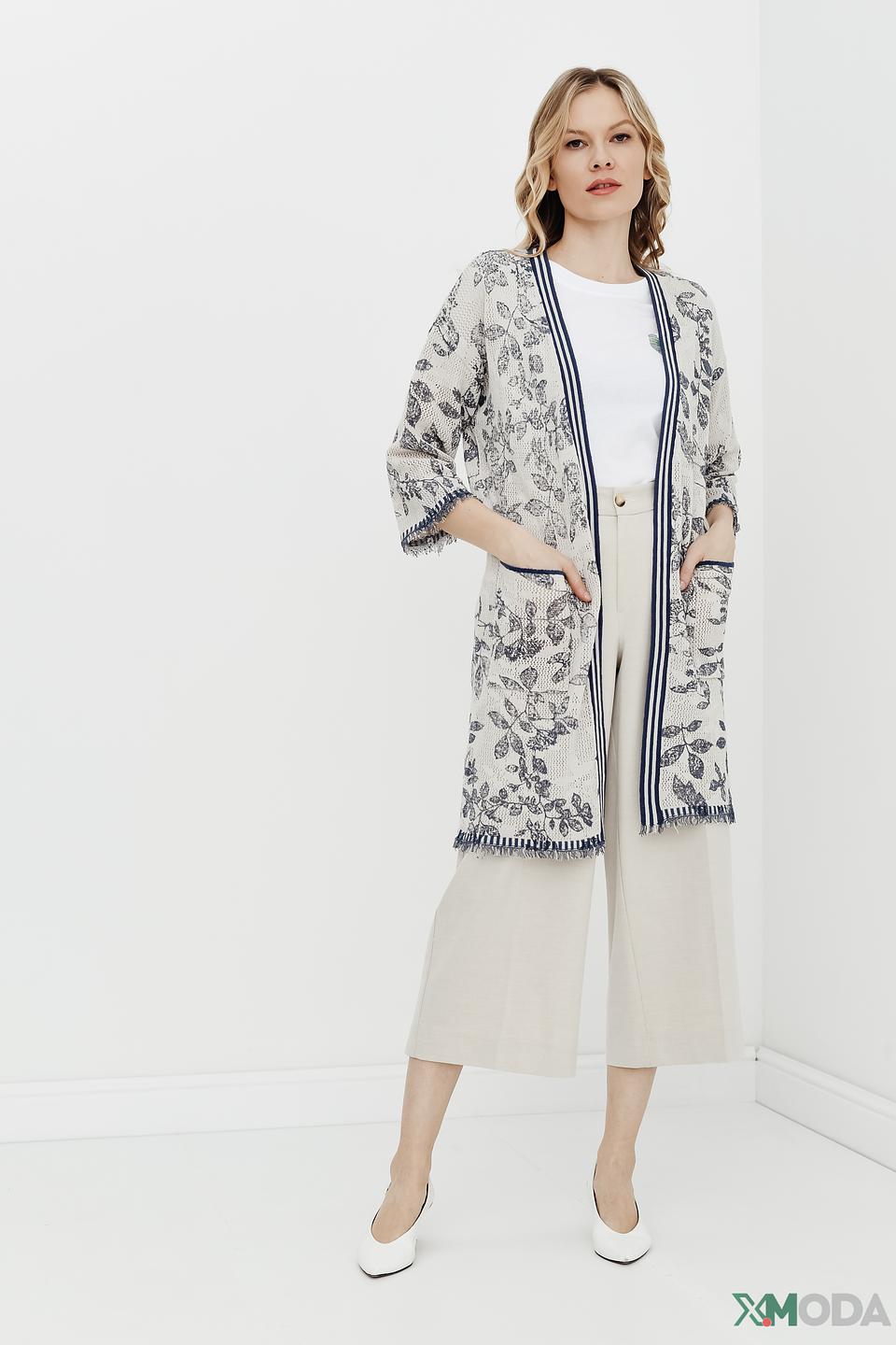 Жакет Lecomte с цветочным принтом