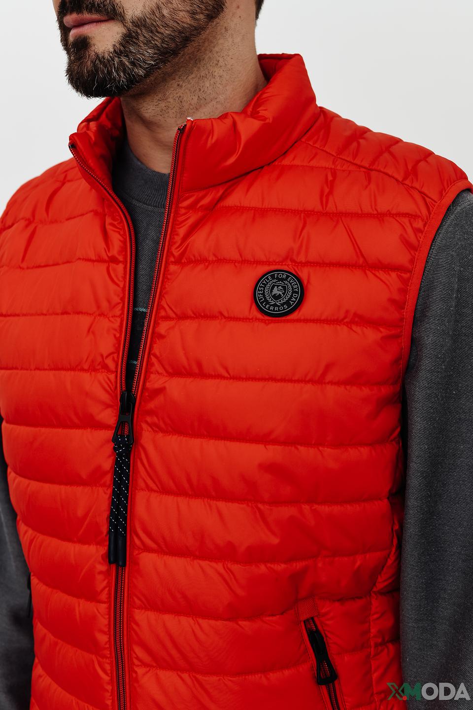 Жилет Lerros стеганый оранжевый