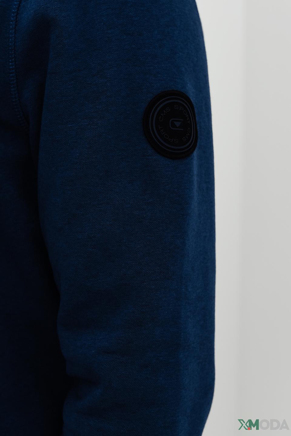 Джемпер Casa Moda с молнией синий