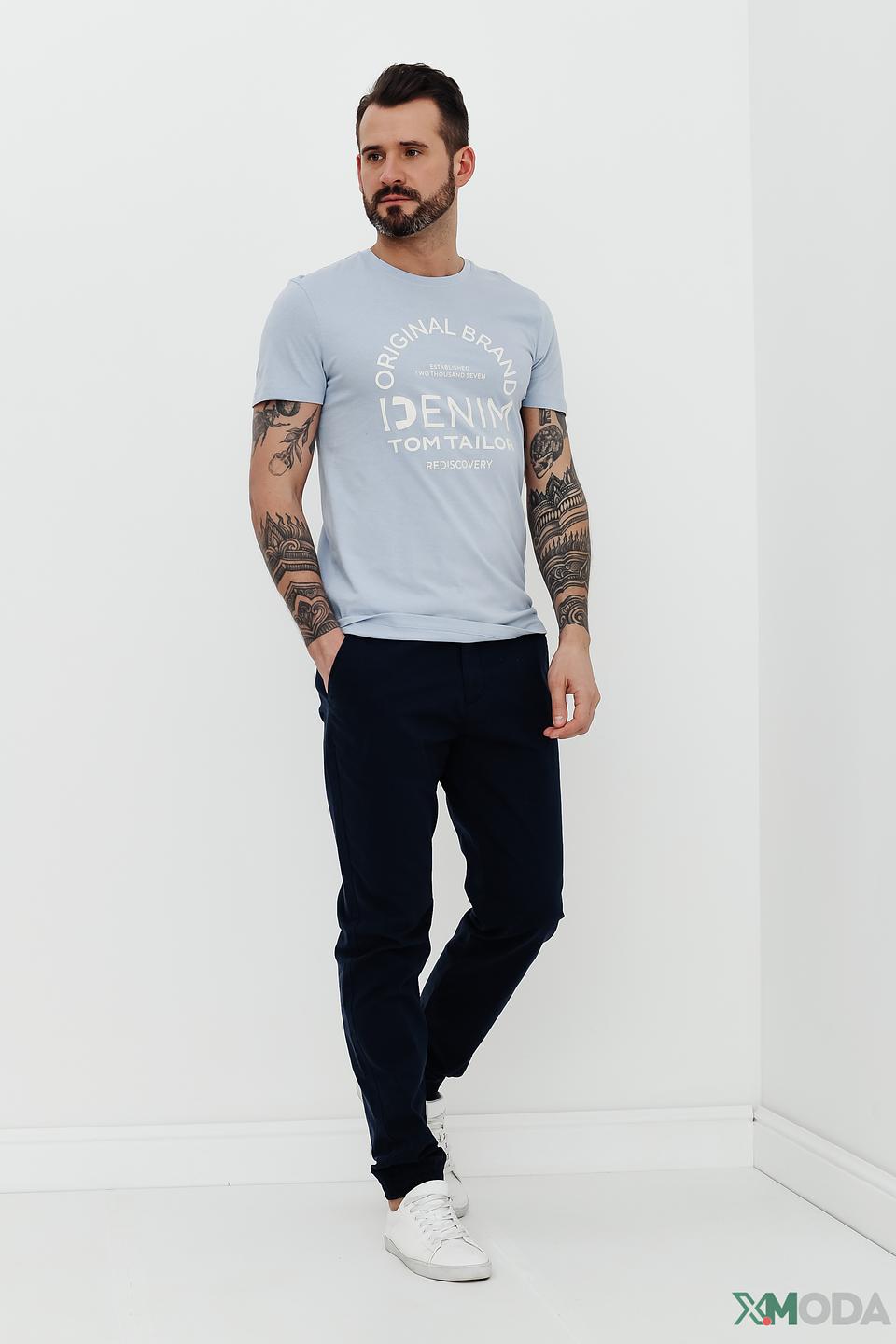 Футболка Tom Tailor denim boy голубая