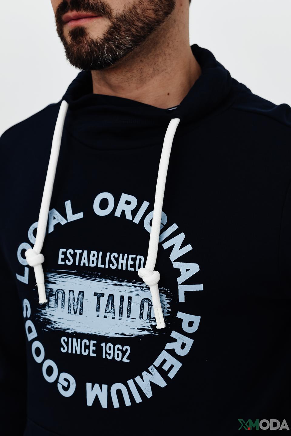 Худи Tom Tailor с логотипом