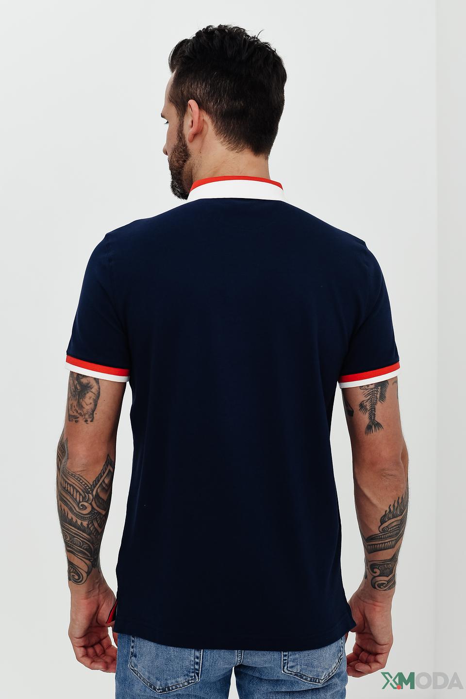 Поло Gant муж. с логотипом