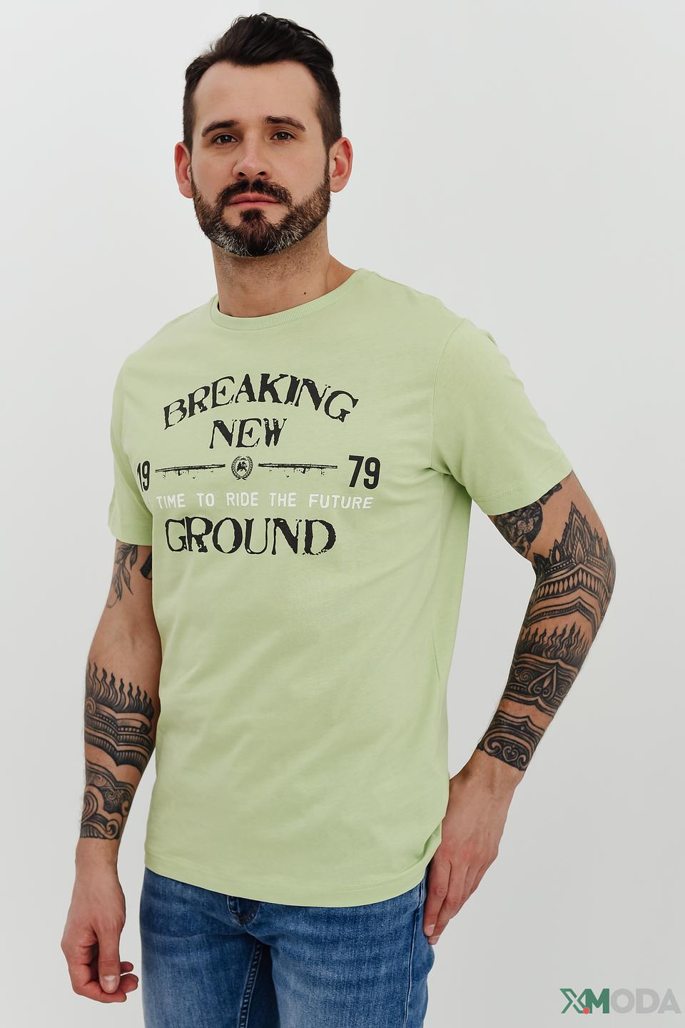 Футболка Lerros с принтом лайм