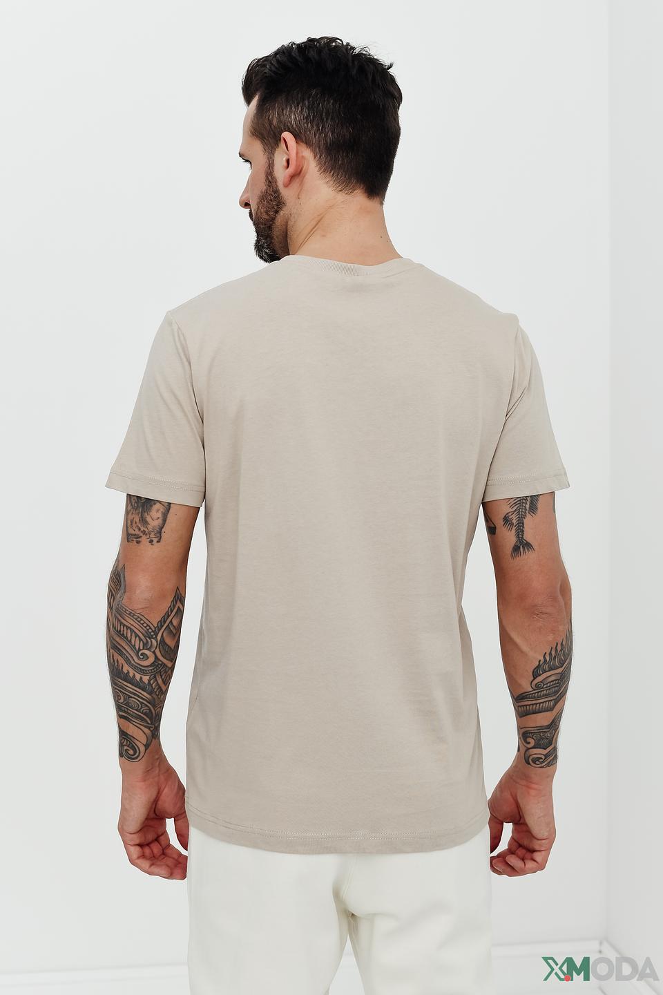 Футболка Lerros с принтом бежевая