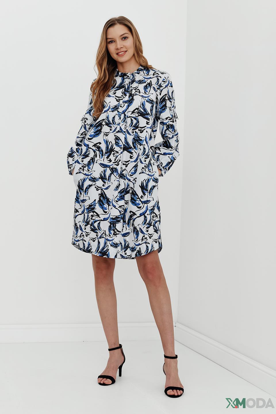 Платье Marc Cain с принтом