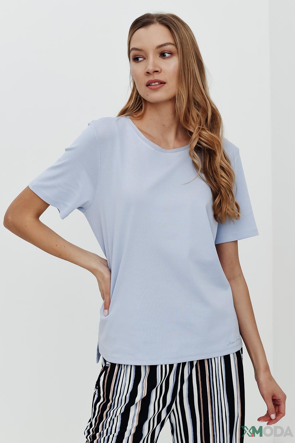 Футболка Marc Cain светло-голубая