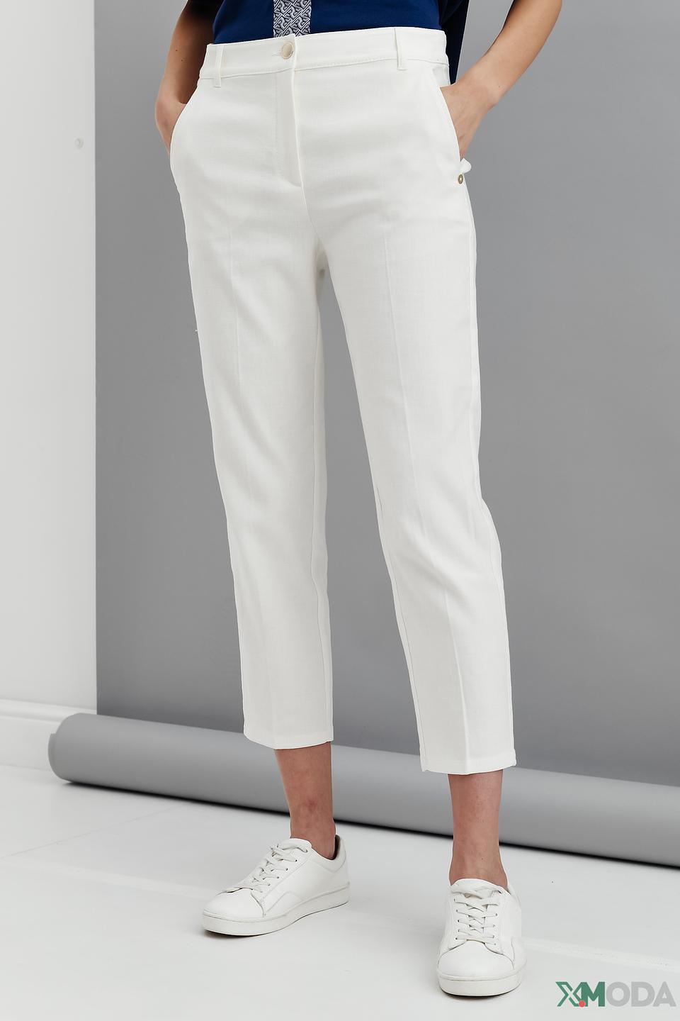 Брюки Penny Black Black укороченные белые