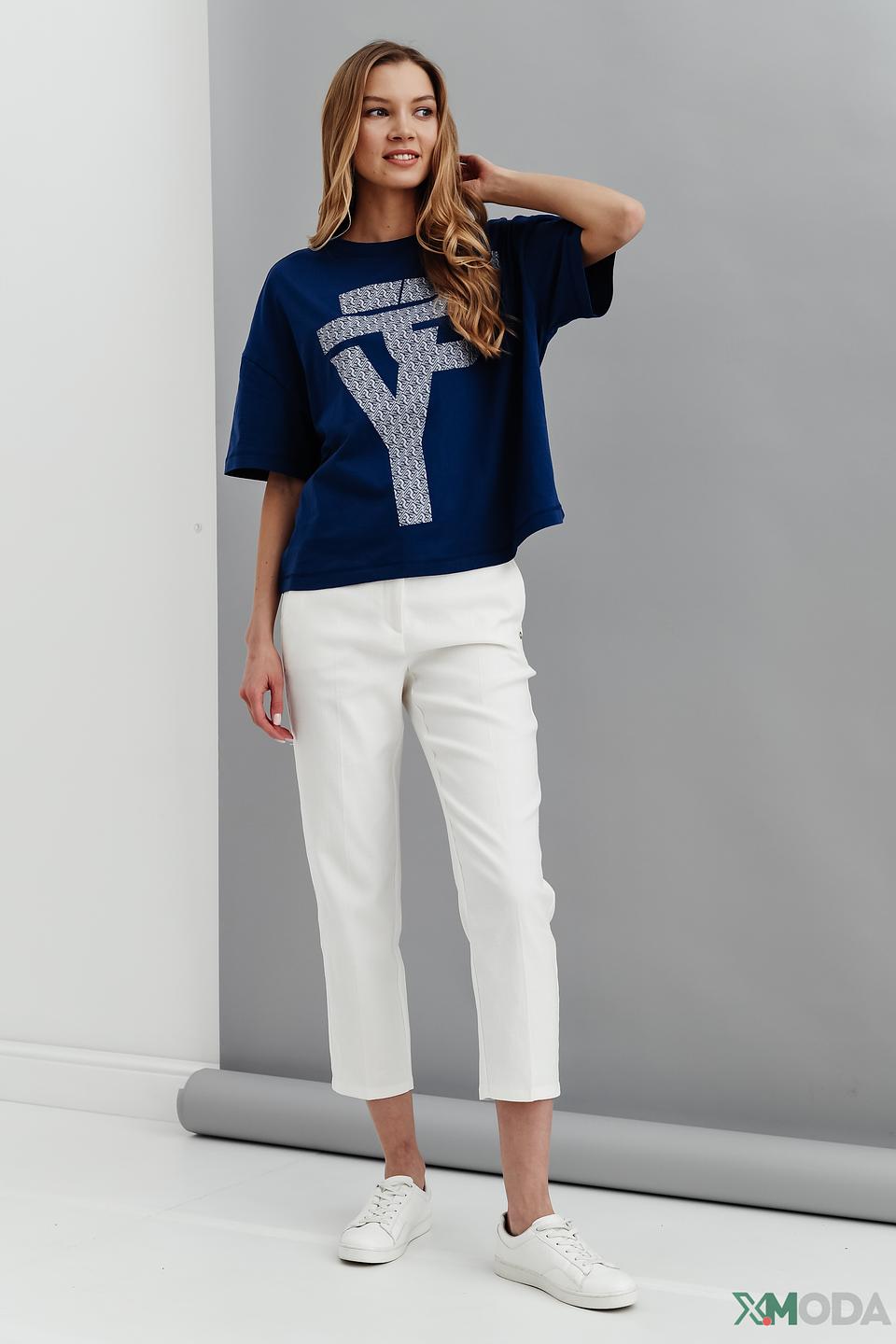 Брюки Penny Black Black укороченные белые