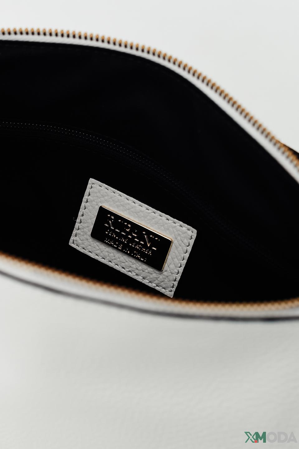 Сумка Ripani женская белая с цепью