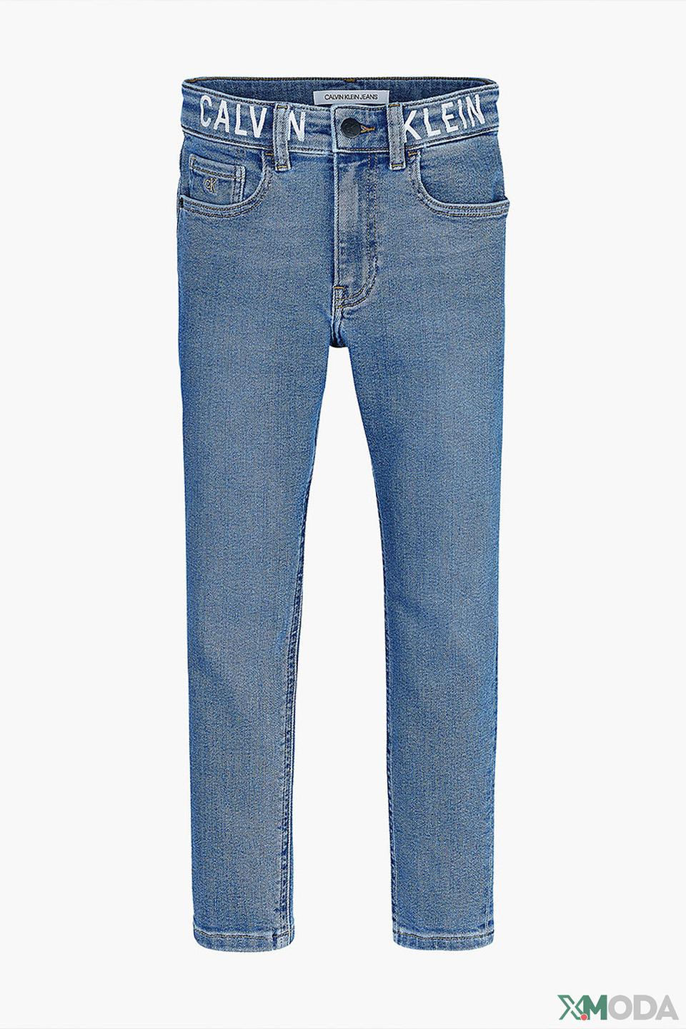 Брюки джинсовые Calvin Klein Jeans голубые