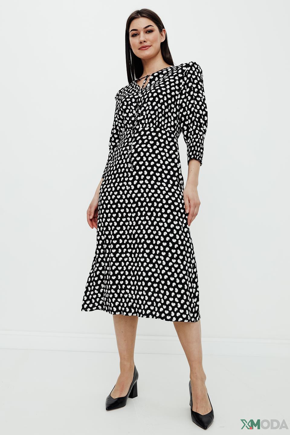 Платье Boss Business в горошек