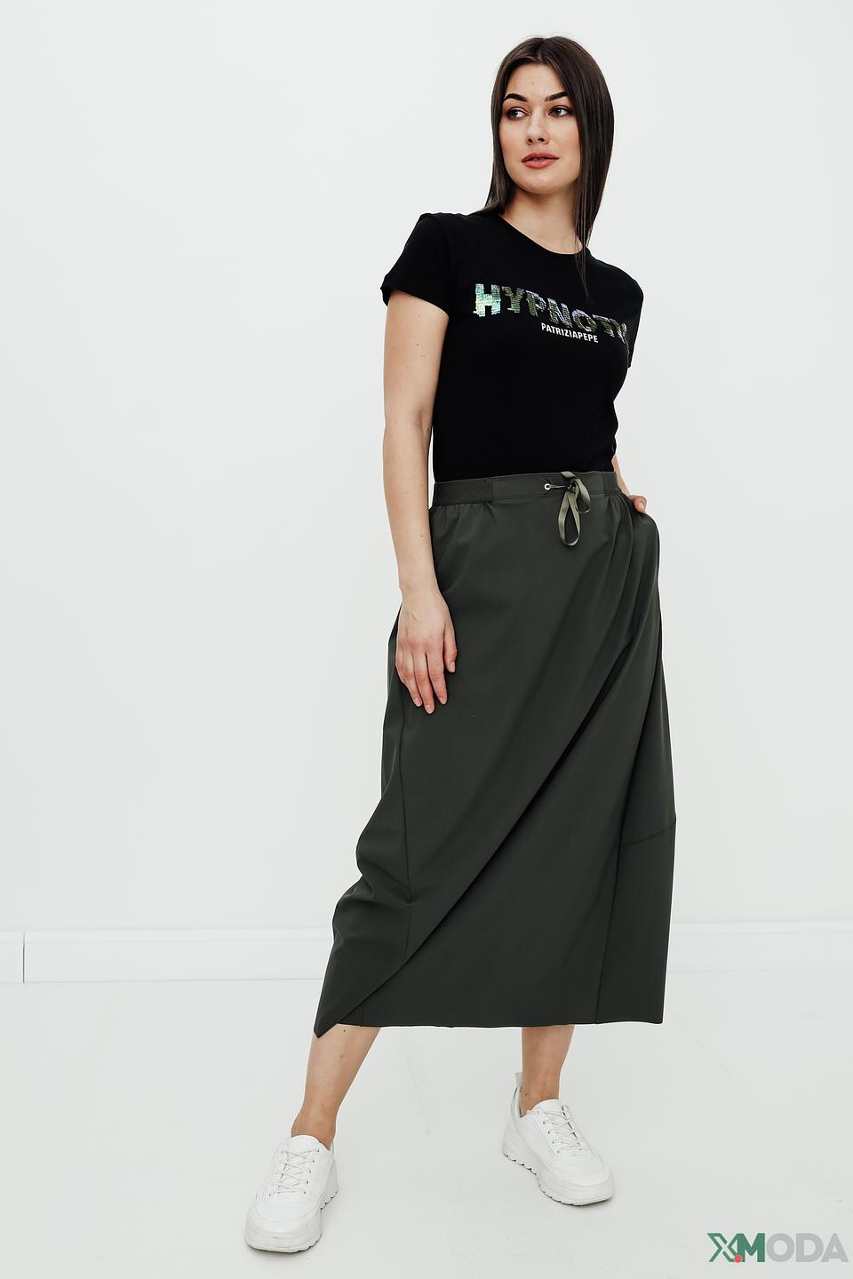 Футболка Patrizia Pepe с принтом "Hypnotic"