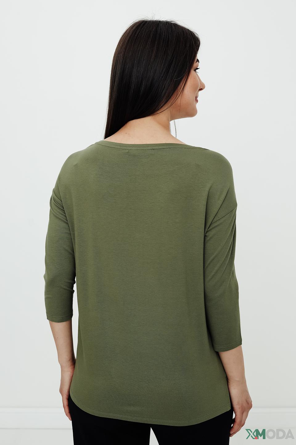 Лонгслив Betty Barclay, хаки, цветочный принт