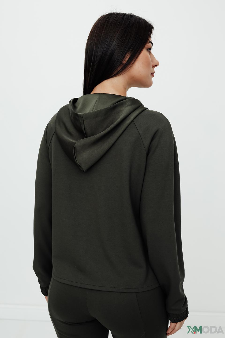 Жакет Betty Barclay хаки с капюшоном